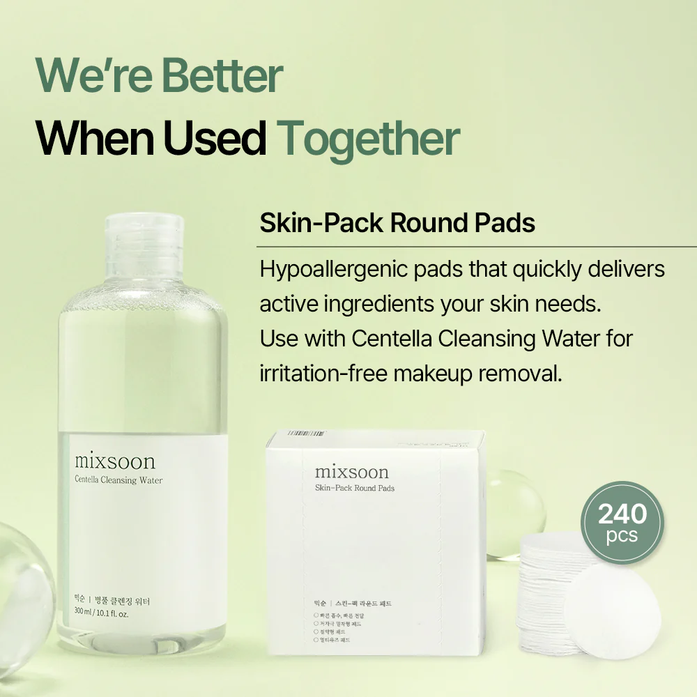 mixsoon Centella Cleansing Water 300ml - Image 7