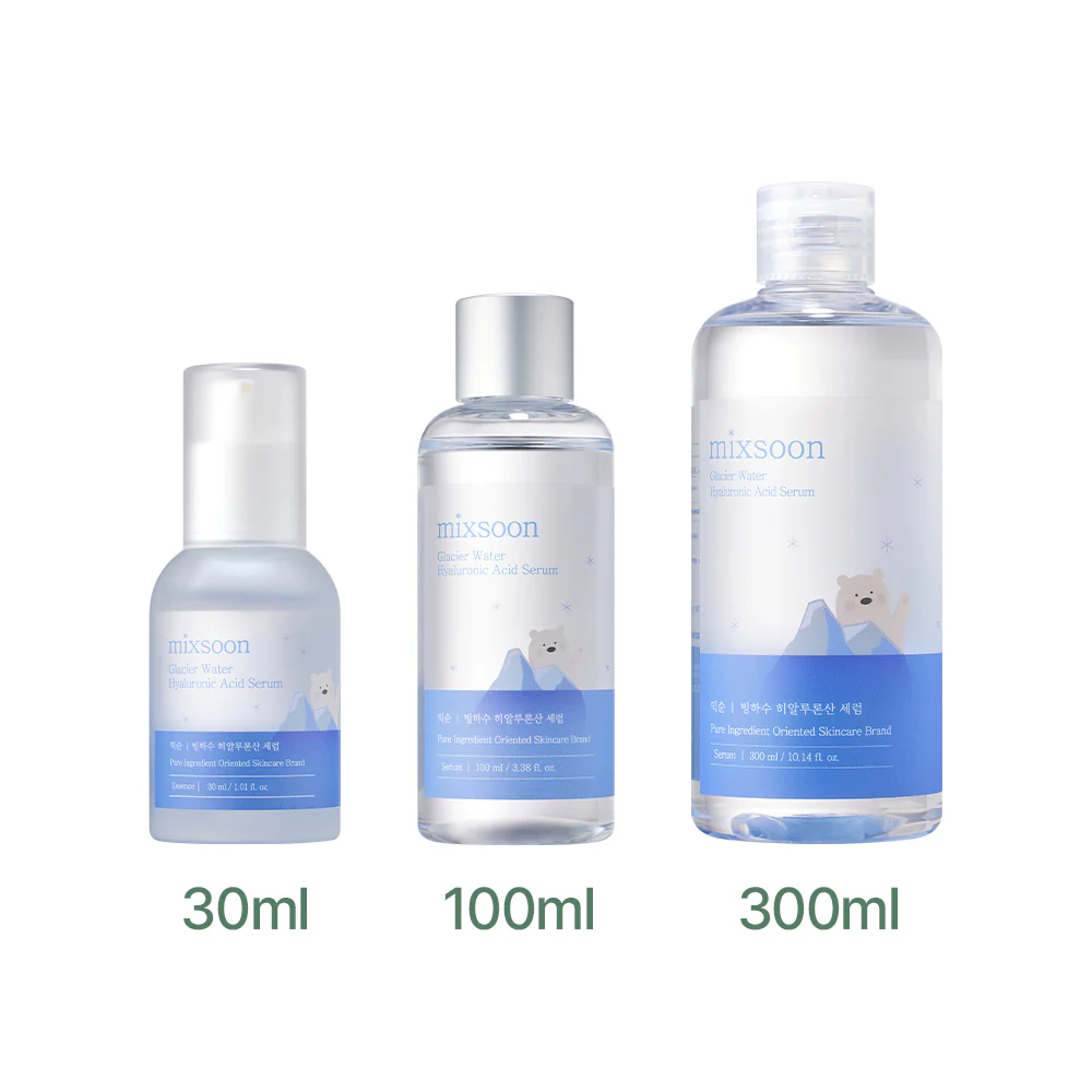 mixsoon Glacier Water Hyaluronic Acid Serum 300ml - Image 4