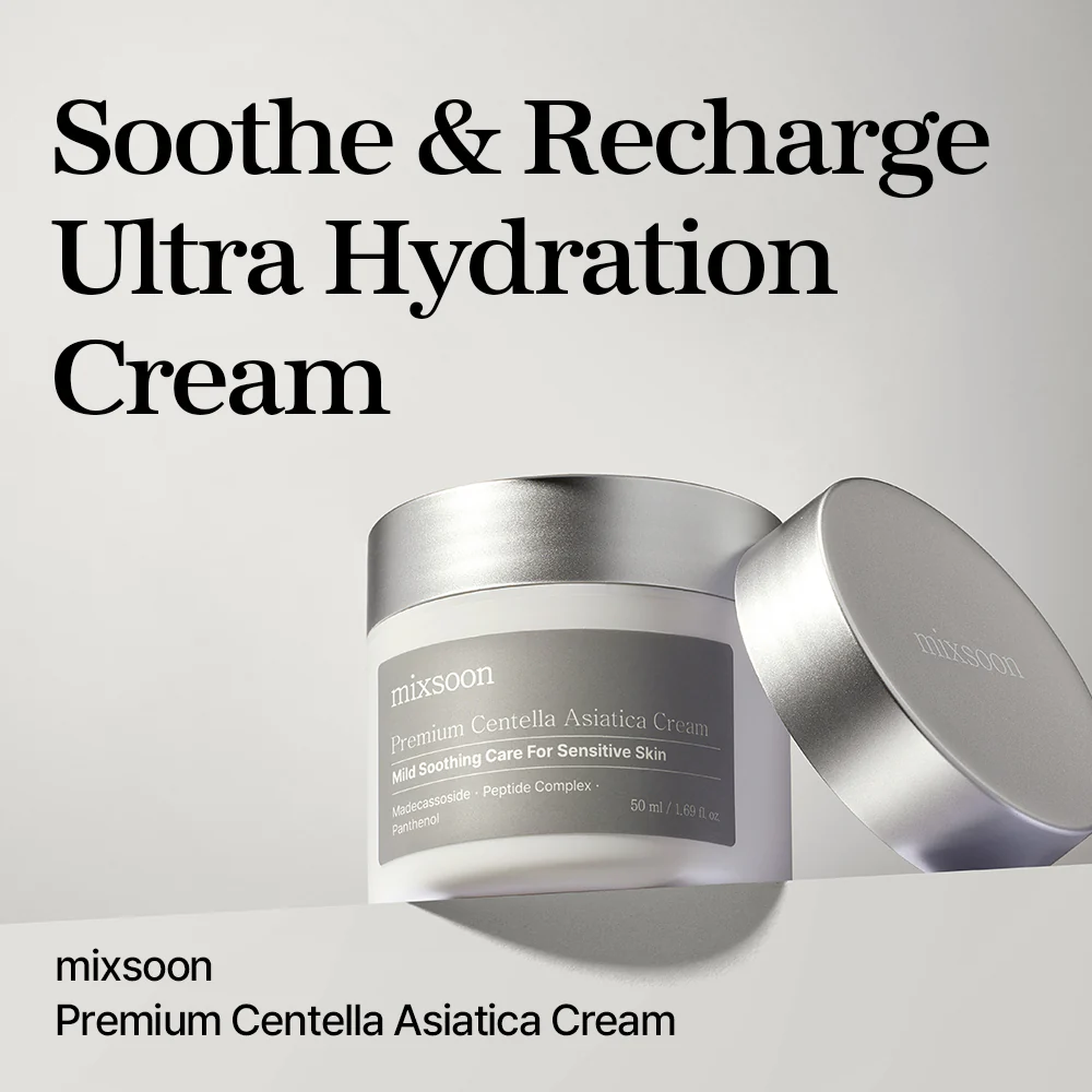 mixsoon Premium Centella Asiatica Cream 50ml - Image 3