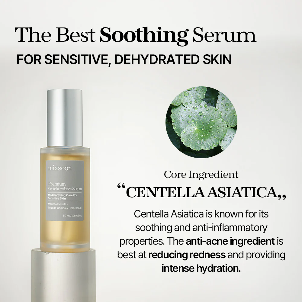 mixsoon Premium Centella Asiatica Serum 50ml - Image 4